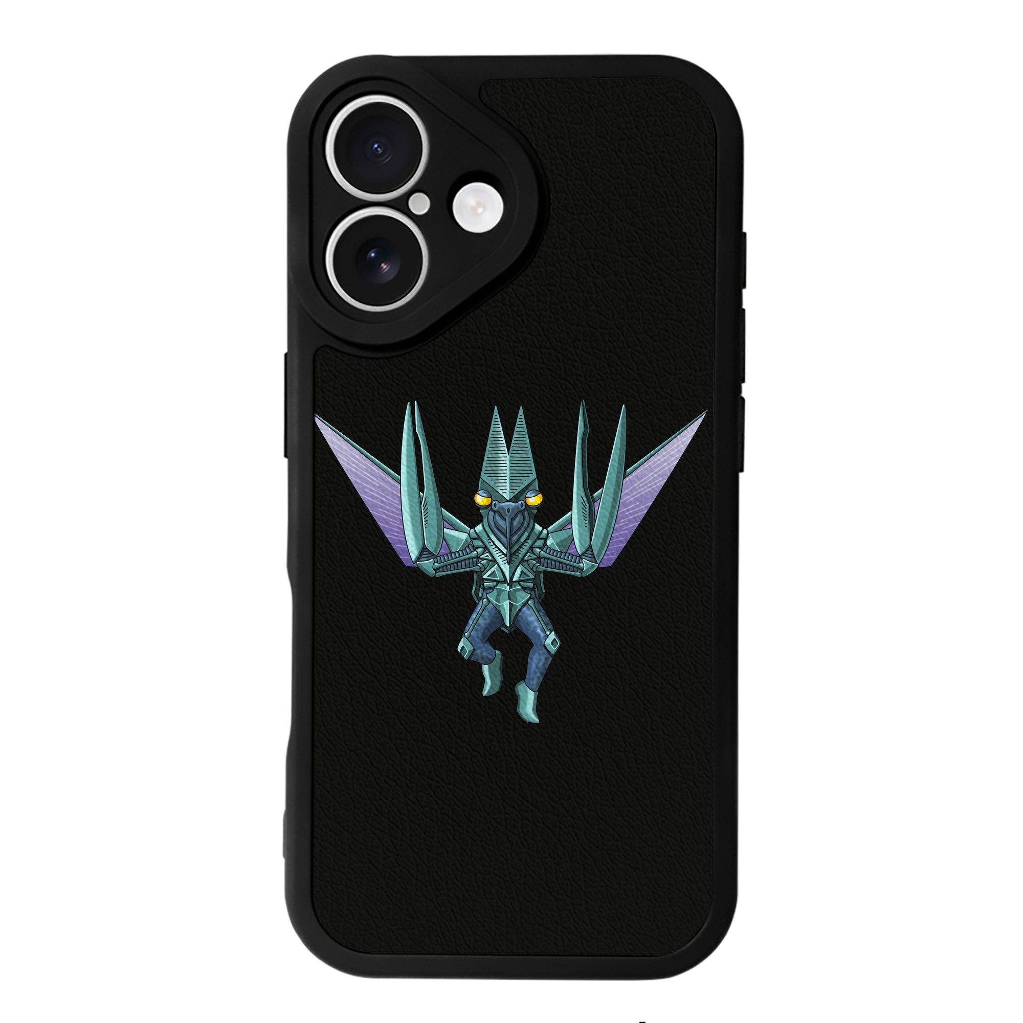 （画像用） ウルトラマン Ultraman 【iPhone 16シリーズ対応】シリコンスマホケース（レザー調） 材質：シリコン